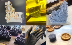 Development of an intricate playing card deck stand